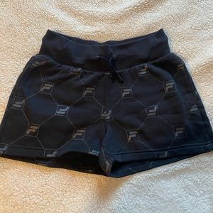 high waist cotton shorts